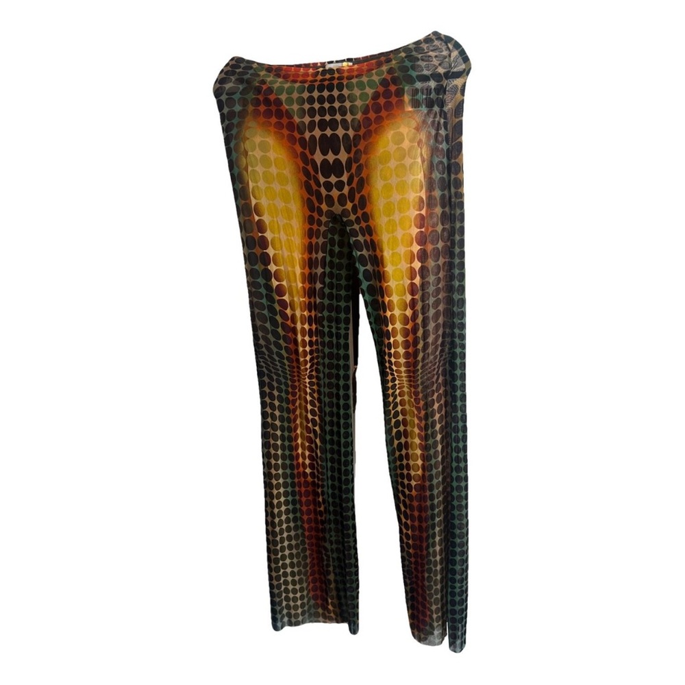 Jean Paul Gaultier Polka Dot Pattern Pants